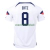 Maillot de Supporter Etats-Unis ERTZ 8 Domicile Coupe du Monde 2022 Pour Homme